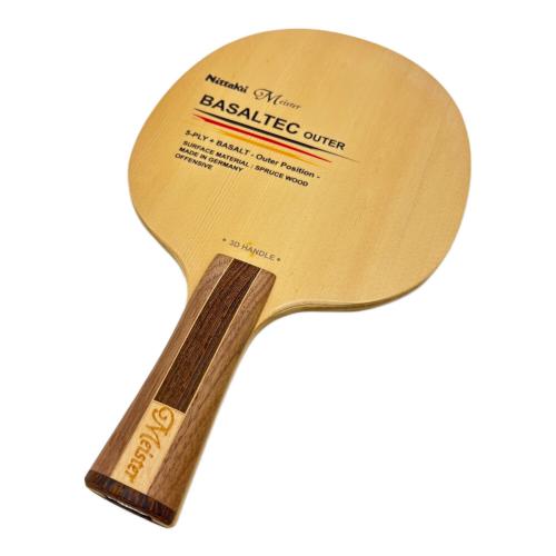 NITTAKU (ニッタク) 卓球ラケット 3Dシェークハンドル FL マイスターバサルテックアウター