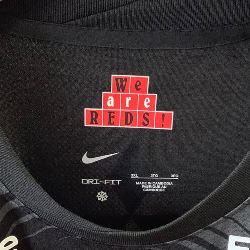 浦和レッズ (ウラワレッズ) サッカーユニフォーム メンズ SIZE 3XL ブラック 2025シーズン・サード HJ1418-010