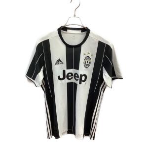 ユベントス サッカーユニフォーム メンズ SIZE O ホワイトxブラック 16/17シーズン・ホーム AI6241