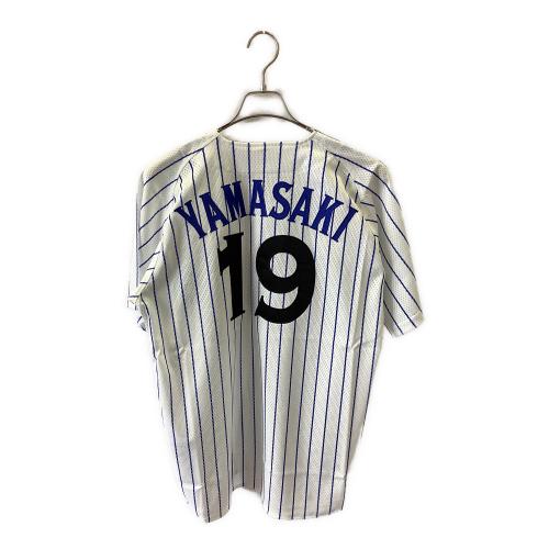 横浜DeNAベイスターズ (ヨコハマディーエヌエーベイスターズ) 応援グッズ Lサイズ ホワイト ユニフォーム 【19】山﨑康晃・1998年復刻ユニフォーム レプリカ