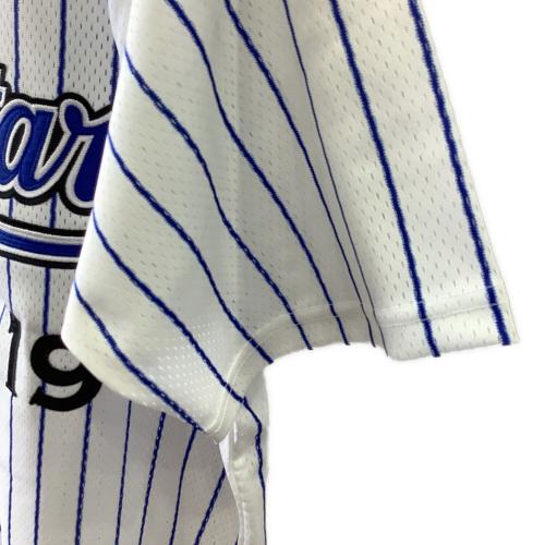 横浜DeNAベイスターズ (ヨコハマディーエヌエーベイスターズ) 応援グッズ Lサイズ ホワイト ユニフォーム 【19】山﨑康晃・1998年復刻ユニフォーム レプリカ