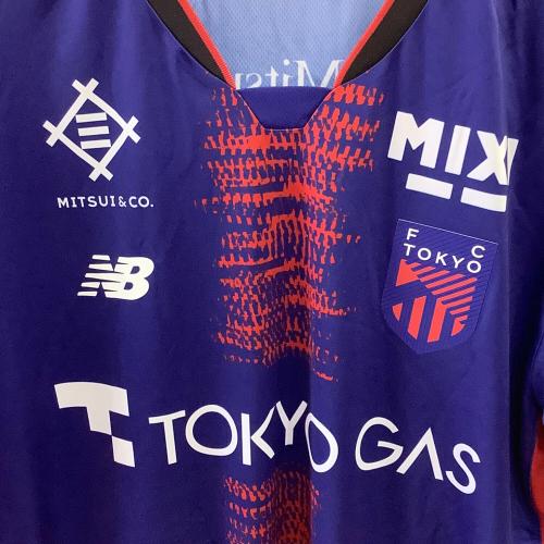FC東京 (エフシートウキョウ) サッカーユニフォーム メンズ SIZE XL ネイビー×レッド 【3】森重 真人 2025シーズン ホーム AMT55235