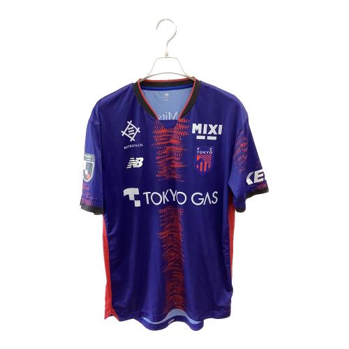 FC東京 (エフシートウキョウ) サッカーユニフォーム メンズ SIZE XL ネイビー×レッド 【5】長友 佑都 2025シーズン ホーム AMT55235