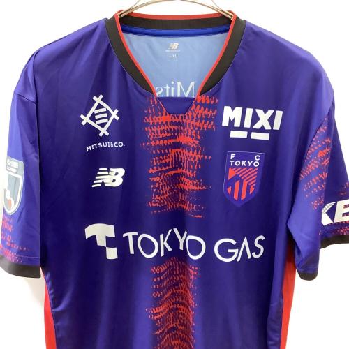 FC東京 (エフシートウキョウ) サッカーユニフォーム メンズ SIZE XL ネイビー×レッド 【5】長友 佑都 2025シーズン ホーム AMT55235