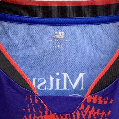 FC東京 (エフシートウキョウ) サッカーユニフォーム メンズ SIZE XL ネイビー×レッド 【5】長友 佑都 2025シーズン ホーム AMT55235