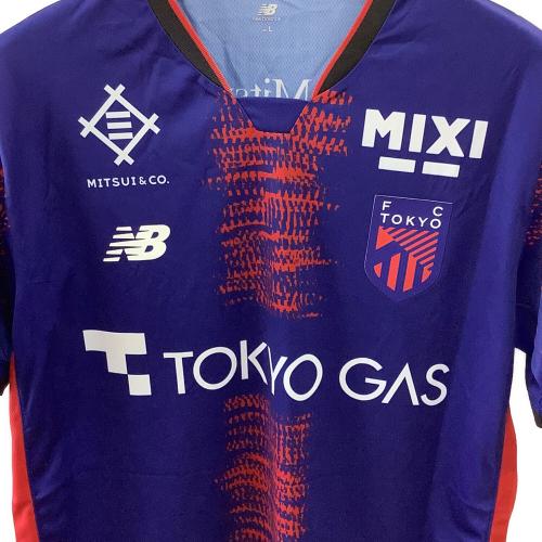 FC東京 (エフシートウキョウ) サッカーユニフォーム メンズ SIZE L ネイビー×レッド 【39】仲川 輝人 2025シーズン ホーム AMT55235