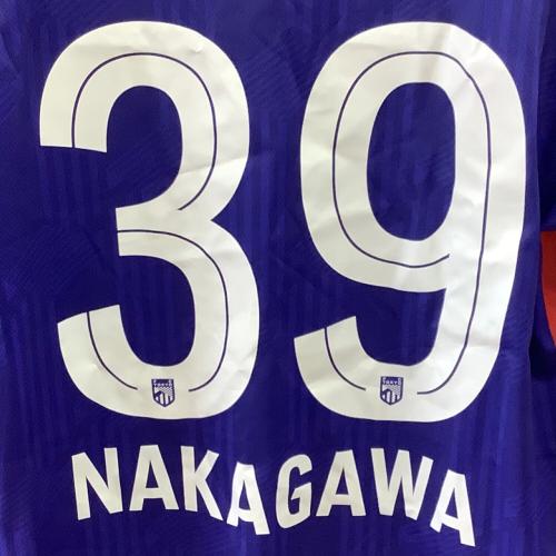 FC東京 (エフシートウキョウ) サッカーユニフォーム メンズ SIZE L ネイビー×レッド 【39】仲川 輝人 2025シーズン ホーム AMT55235