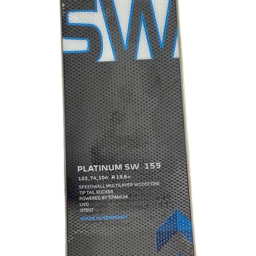 Volkl (フォルクル) PLATINUM SW カービングスキー 159cm