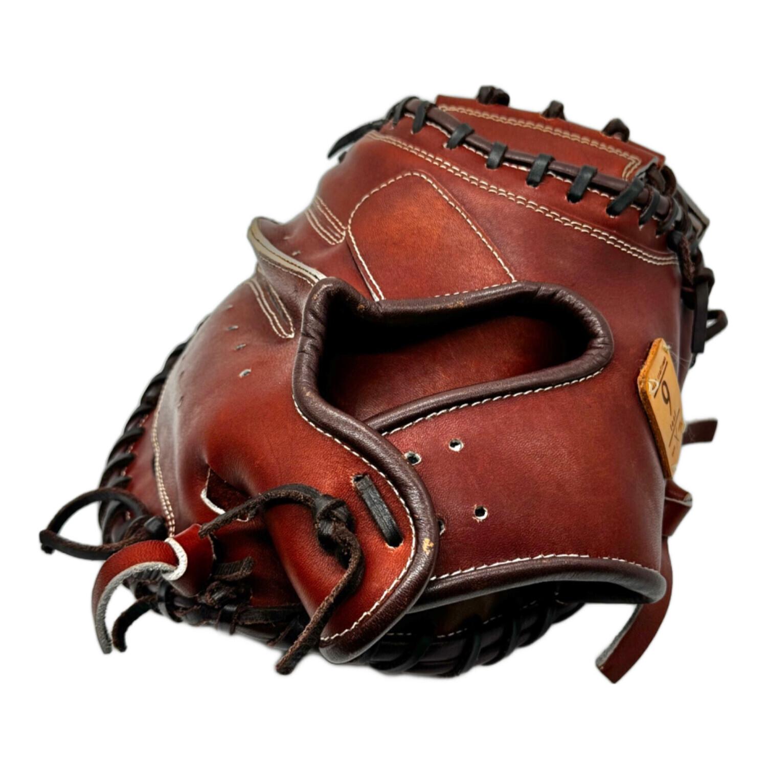 9tool factory 硬式 キャッチャーミット 最高級レザーを使いイチから
