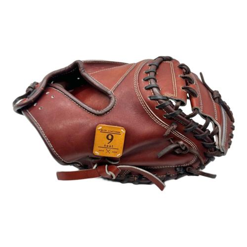 9tool factory 硬式グローブ 31cm ブラウン キャッチャーミット