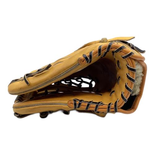 ZETT (ゼット) 硬式グローブ 約32.5cm イエロー BPG-PRO PRO STATUS ORDER 外野用