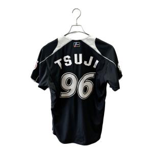 千葉ロッテマリーンズ (チバロッテマリーンズ) 応援グッズ Lサイズ ブラック @ ユニフォーム 【96】辻俊哉・ビジター プロ仕様モデル E0Z567