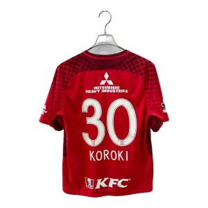 浦和レッズ (ウラワレッズ) サッカーユニフォーム メンズ SIZE XL レッド 【30】興梠 慎三 2018シーズン ホーム 902455-611