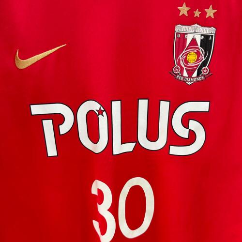 浦和レッズ (ウラワレッズ) サッカーユニフォーム メンズ SIZE XL レッド 【30】興梠 慎三 2018シーズン ホーム 902455-611