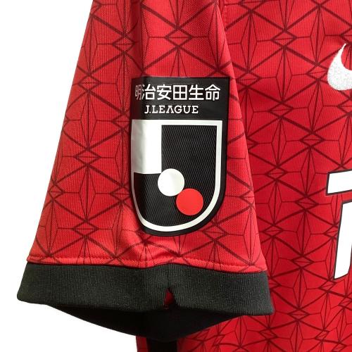 浦和レッズ (ウラワレッズ) 2021シーズン ホーム サッカーユニフォーム CV9238-611 【30】興梠 慎三 メンズ SIZE XL レッド