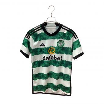 セルティック サッカーユニフォーム メンズ SIZE L ホワイト×グリーン タグ付き 2023-2024シーズン ホーム HY3343