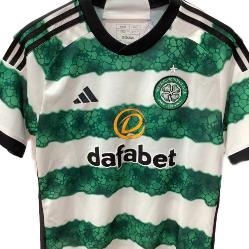 セルティック サッカーユニフォーム メンズ SIZE L ホワイト×グリーン タグ付き 2023-2024シーズン ホーム HY3343