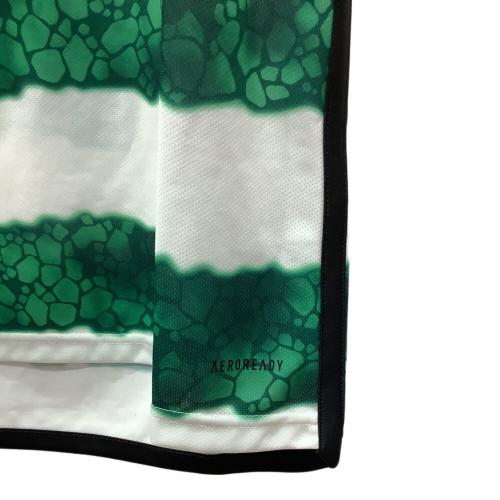 セルティック サッカーユニフォーム メンズ SIZE L ホワイト×グリーン タグ付き 2023-2024シーズン ホーム HY3343