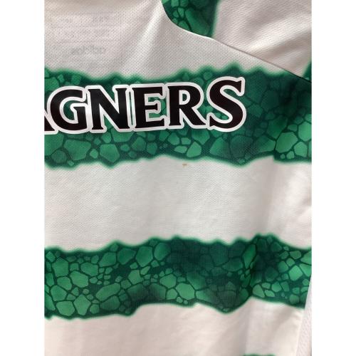 セルティック サッカーユニフォーム メンズ SIZE L ホワイト×グリーン タグ付き 2023-2024シーズン ホーム HY3343