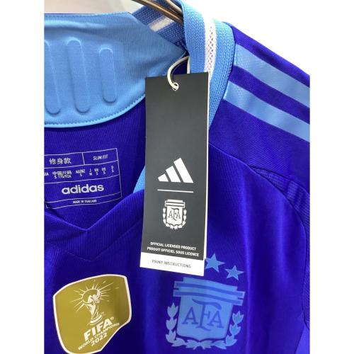 アルゼンチン代表 (アルゼンチンダイヒョウ) サッカーユニフォーム メンズ SIZE M ブルー 2024シーズン アウェイ オーセンティック IP8384