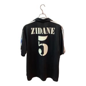レアル・マドリード サッカーユニフォーム メンズ SIZE L ブラック ※CLパッチ付 【5】ジネディーヌ・ジダン・02-03シーズン・アウェイ 134747