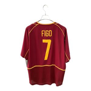 ポルトガル代表 サッカーユニフォーム メンズ SIZE L バーガンディー 【7】ルイス・フィーゴ・2002-04シーズン・ホーム L182231