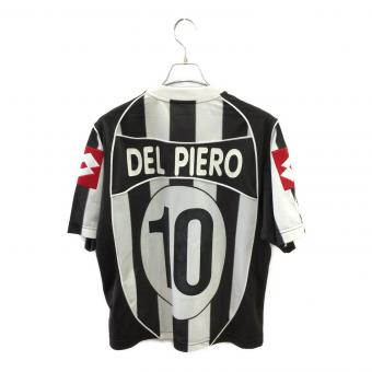 ユベントス サッカーユニフォーム メンズ SIZE M ブラックxホワイト 【10】アレッサンドロ・デル・ピエロ・02-03シーズン・ホーム LS203595