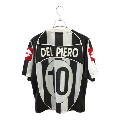 ユベントス サッカーユニフォーム メンズ SIZE M ブラックxホワイト 【10】アレッサンドロ・デル・ピエロ・02-03シーズン・ホーム LS203595