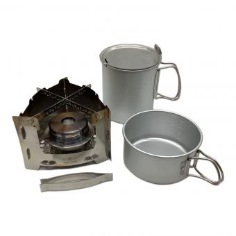 Snow peak (スノーピーク) クッカー BS-010CS 火焔ストーブ コーエン クッカーセット　程度B