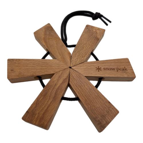 Snow peak (スノーピーク) アウトドア雑貨 アスタリスク鍋敷き