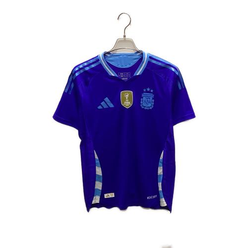 adidas (アディダス) アルゼンチン代表 2024 ユニフォーム アウェイ 半袖 オーセンティック サッカーユニフォーム IP8384 メンズ SIZE M ブルー