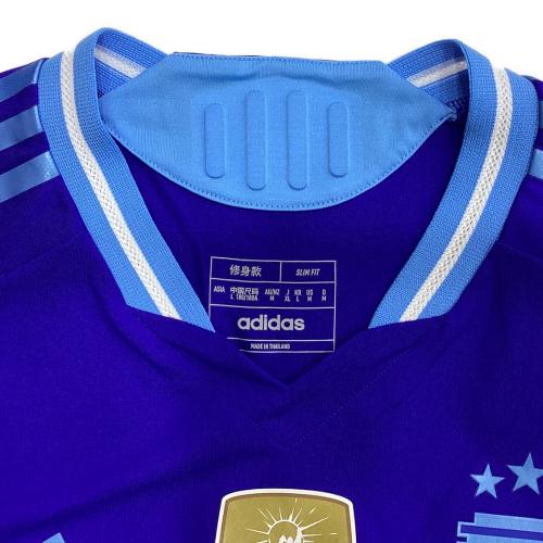 adidas (アディダス) アルゼンチン代表 2024 ユニフォーム アウェイ 半袖 オーセンティック サッカーユニフォーム IP8384 メンズ SIZE M ブルー