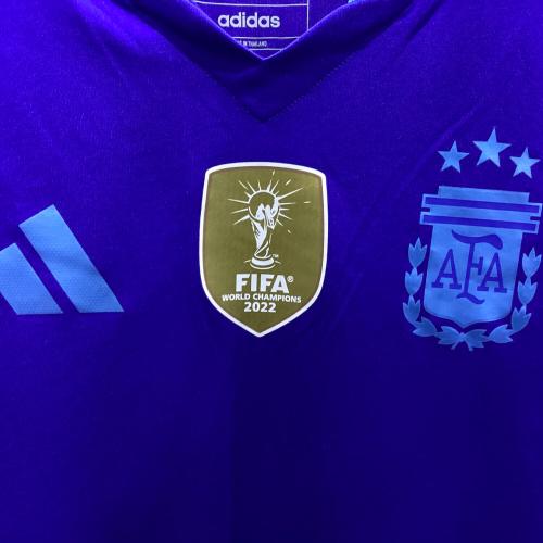 adidas (アディダス) アルゼンチン代表 2024 ユニフォーム アウェイ 半袖 オーセンティック サッカーユニフォーム IP8384 メンズ SIZE M ブルー