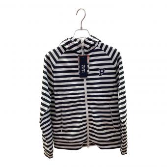 PEARLY GATES (パーリーゲイツ) アウター ゴルフウェア(トップス) 055-5121102 2024モデル レディース SIZE S ホワイト×ネイビー