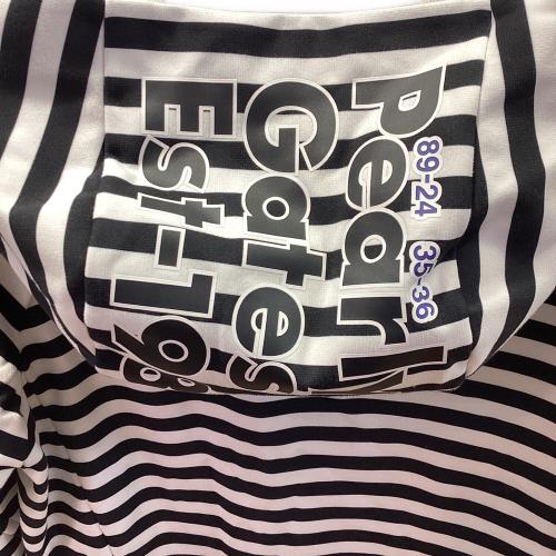 PEARLY GATES (パーリーゲイツ) アウター ゴルフウェア(トップス) 055-5121102 2024モデル レディース SIZE S ホワイト×ネイビー