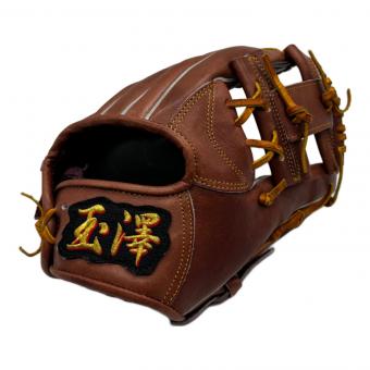 玉澤 (タマザワ) 軟式グローブ 28cm ブラウン 六十番 内野用