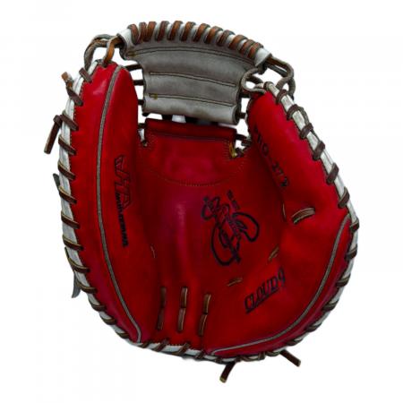 HATAKEYAMA (ハタケヤマ) 軟式グローブ 30cm レッド CLOUD9