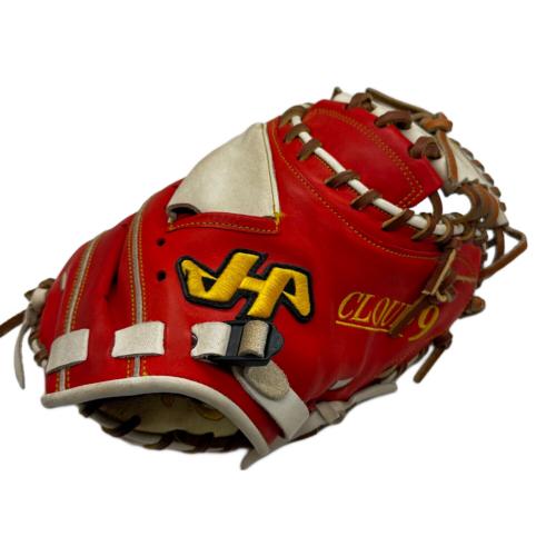 HATAKEYAMA (ハタケヤマ) 軟式グローブ 30cm レッド CLOUD9 キャッチャーミット PRO-272