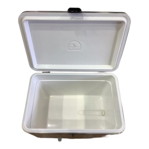 iGloo (イグルー) ステンレススチール54QT クーラーボックス 約51L シルバー