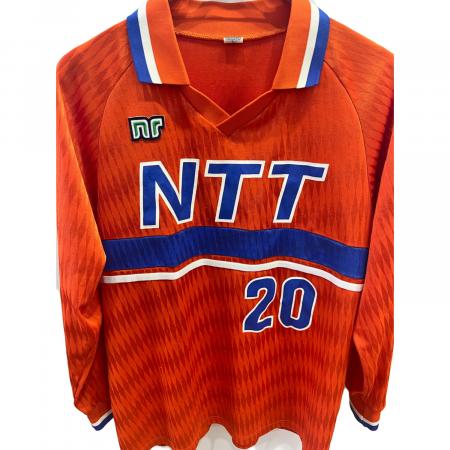 NTT関東サッカー部 サッカーユニフォーム メンズ SIZE L オレンジ ※RB