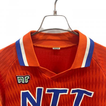 NTT関東サッカー部 サッカーユニフォーム メンズ SIZE L オレンジ ※RB