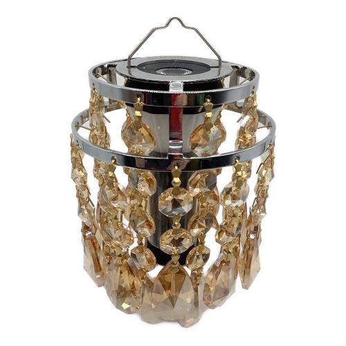 802 PRODUCTS (ハチオウジプロダクツ) ランタンアクセサリー 60'sクリスタルシャンデリアシェード ヴィンテージアンバー