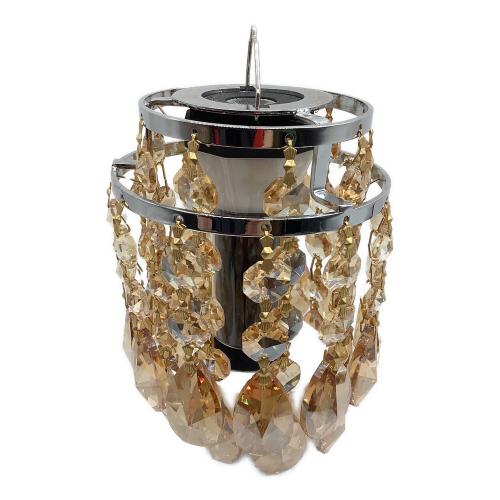 802 PRODUCTS (ハチオウジプロダクツ) ランタンアクセサリー 60'sクリスタルシャンデリアシェード ヴィンテージアンバー