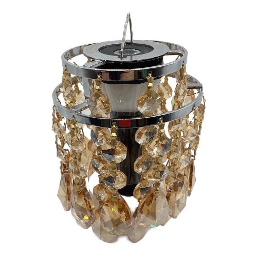 802 PRODUCTS (ハチオウジプロダクツ) ランタンアクセサリー 60'sクリスタルシャンデリアシェード ヴィンテージアンバー