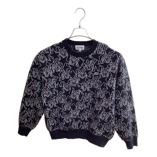 JACK BUNNY (ジャックバニー) セーター ゴルフウェア(トップス) 263-3270048 クルーネック ニットプルオーバー 【ドラえもん】 レディース SIZE S ブラック