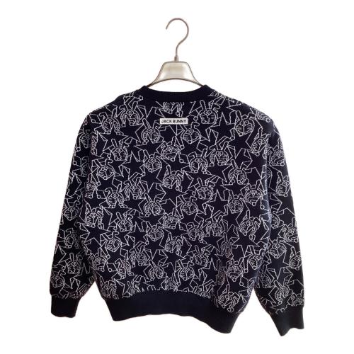 JACK BUNNY (ジャックバニー) セーター ゴルフウェア(トップス) 263-3270048 クルーネック ニットプルオーバー 【ドラえもん】 レディース SIZE S ブラック