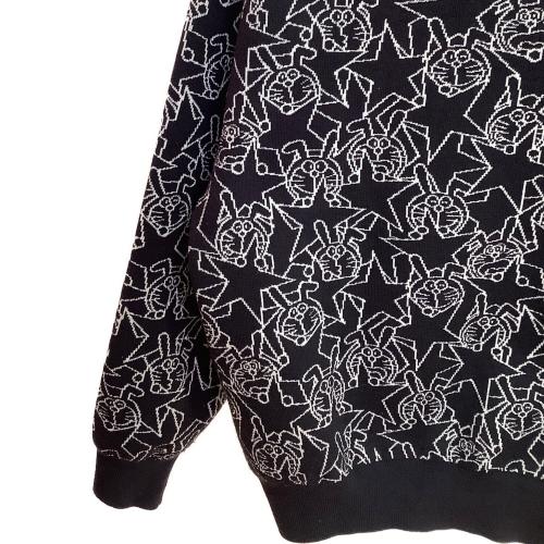 JACK BUNNY (ジャックバニー) セーター ゴルフウェア(トップス) 263-3270048 クルーネック ニットプルオーバー 【ドラえもん】 レディース SIZE S ブラック