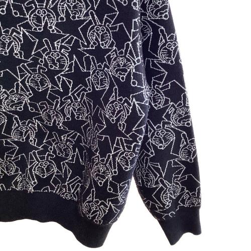 JACK BUNNY (ジャックバニー) セーター ゴルフウェア(トップス) 263-3270048 クルーネック ニットプルオーバー 【ドラえもん】 レディース SIZE S ブラック