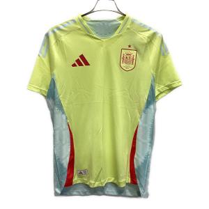 スペイン代表 (スペインダイヒョウ) サッカーユニフォーム メンズ SIZE XL イエロー 2024シーズン・アウェイ・オーセンティック IS9034