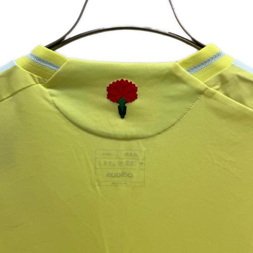 スペイン代表 (スペインダイヒョウ) サッカーユニフォーム メンズ SIZE XL イエロー 2024シーズン・アウェイ・オーセンティック IS9034